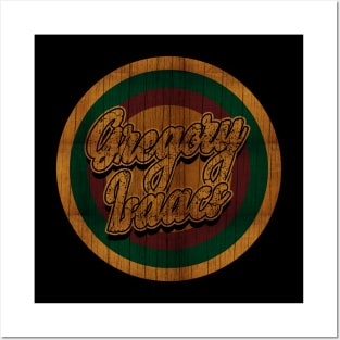 Circle Retro Gregory Isaacs Posters and Art